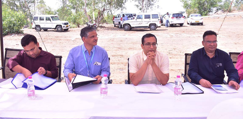 Dr Pankaj Jain visits Damua OC Mine in WCL’s Kanhan area
